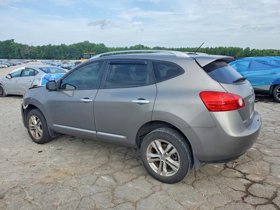 2015 Nissan Rogue VIN JN8AS5MT1FW151164 COPART salvage auction — FRONT END, Tn - Salvage Certificate, sold $700 on 2026-07-09 (photo 2)