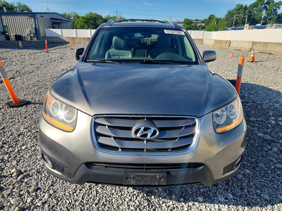 2011 Hyundai Santa fe VIN 5XYZH4AGXBG085896 COPART salvage auction — SIDE, Oh - Cert Of Title-Salvage, sold $750 on 2026-07-24 (photo 5)
