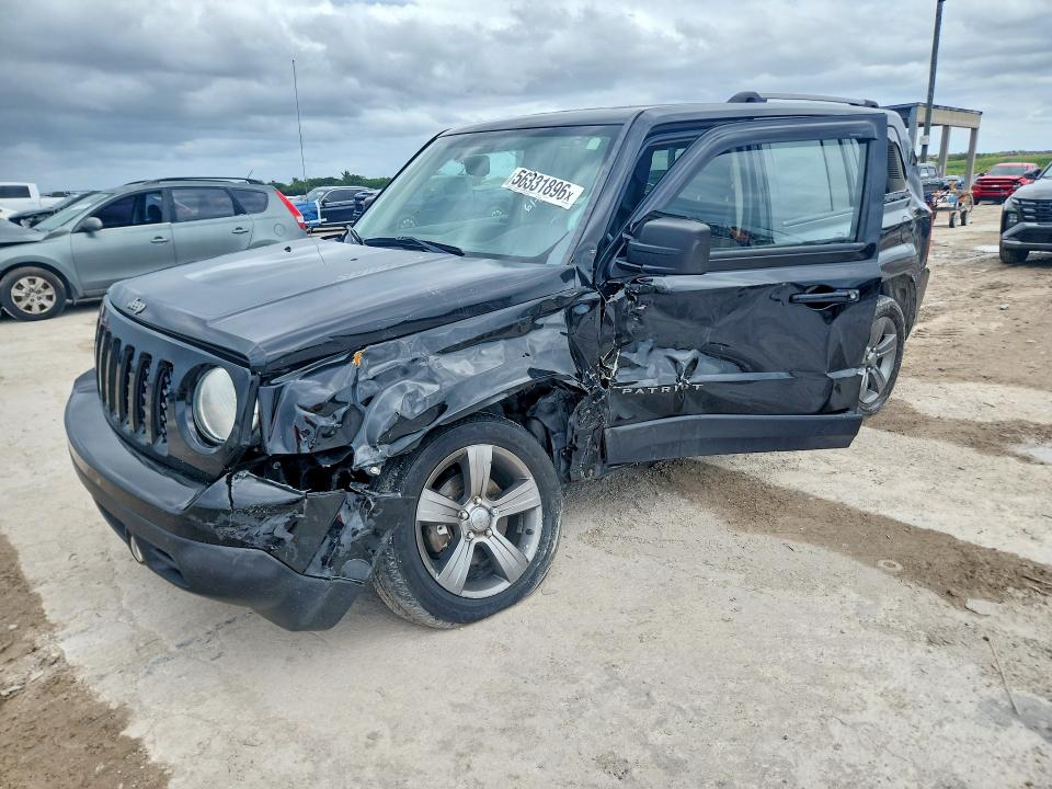 2016 Jeep Liberty (patriot) VIN 1C4NJPBA6GD601479 COPART salvage auction — FRONT END, FL - CERT OF TITLE SLVG REBUILDABLE, sold $600 on 2026-07-02 (photo 1)