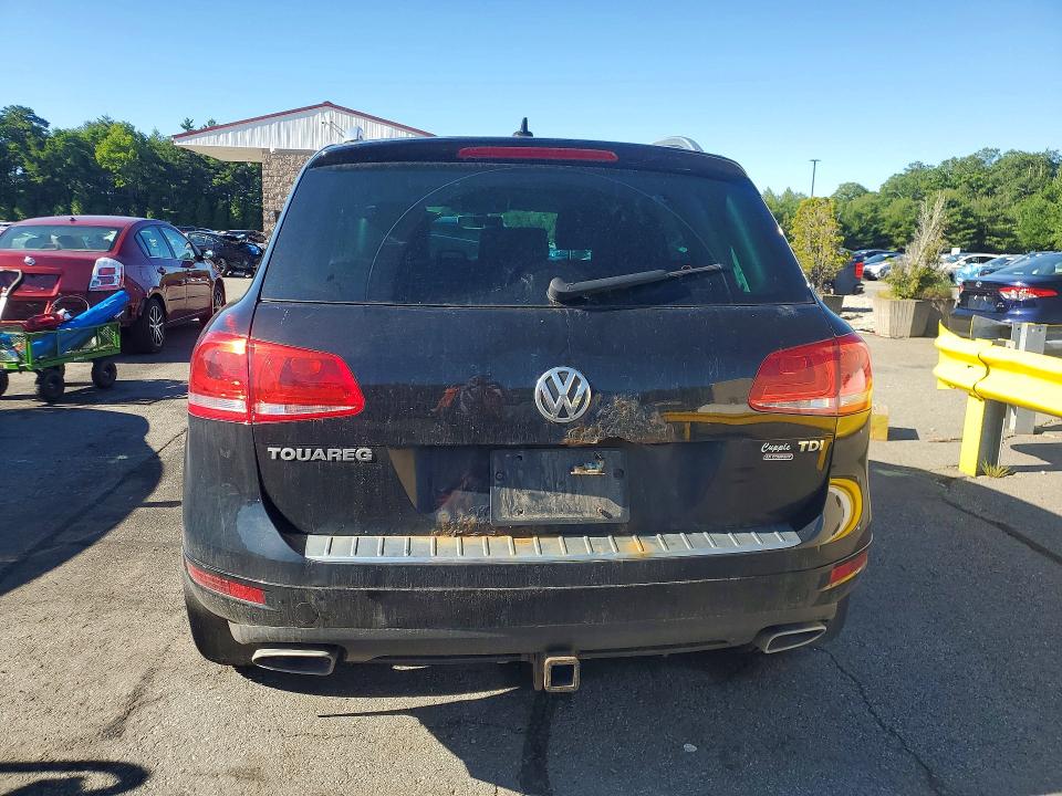 2013 Volkswagen Touareg VIN WVGEP9BP7DD007568 COPART salvage auction — FRONT END, Ct - Cert Of Title-Salvage, sold $425 on 2026-07-07 (photo 6)