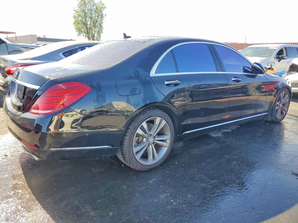 2016 Mercedes-benz S-klasse VIN WDDUG8CB4GA207607 COPART salvage auction — MINOR DENT/SCRATCHES, Nv - Certificate Of Title, sold $13,900 on 2026-07-29 (photo 3)