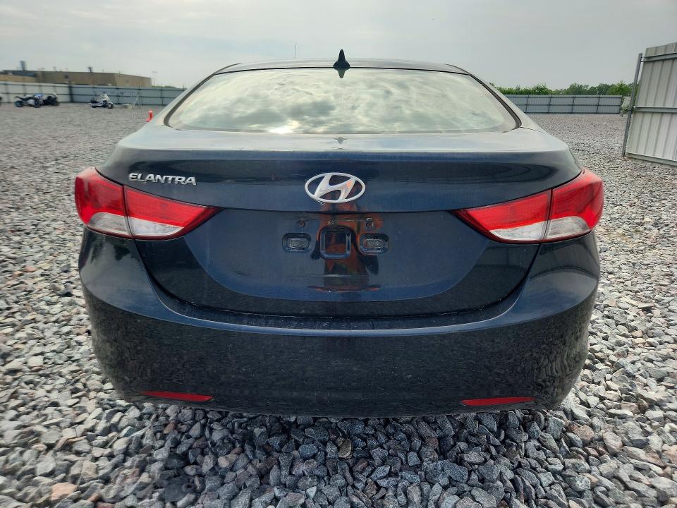 2012 Hyundai Elantra VIN KMHDH4AE3CU231527 COPART salvage auction — FRONT END, Mi - Certificate Of Title, sold $500 on 2026-07-20 (photo 6)