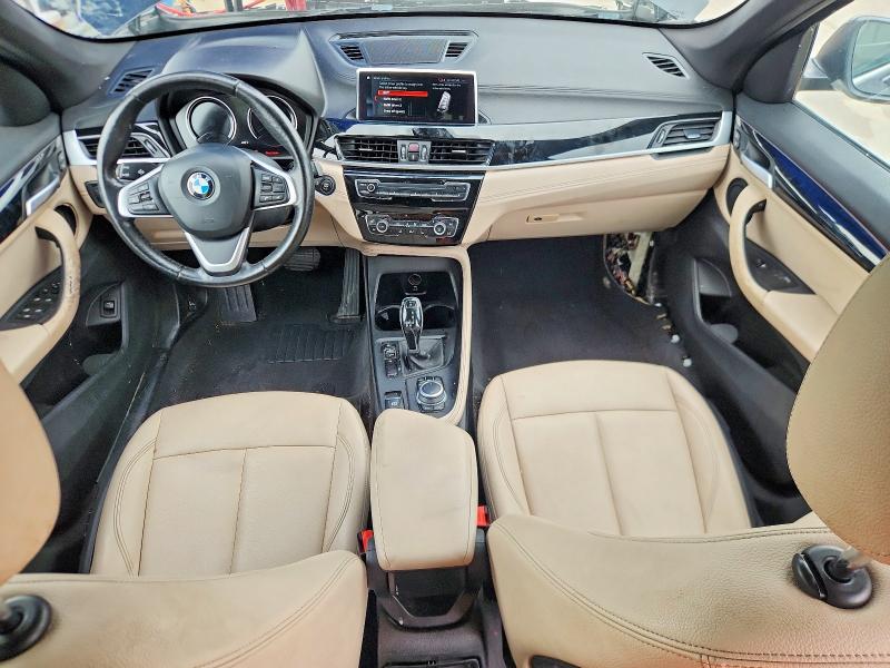 2021 BMW X1 VIN WBXJG7C00M5U01077 COPART salvage auction — FRONT END, Tx - Certificate Of Title (P), sold $7,500 on 2026-07-28 (photo 8)