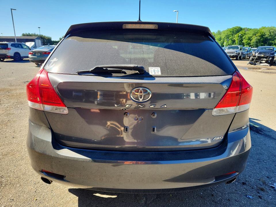 2011 Toyota Venza VIN 4T3BK3BB8BU053787 COPART salvage auction — FRONT END, Ct - Cert Of Title-Salvage, sold $2,400 on 2026-07-09 (photo 6)
