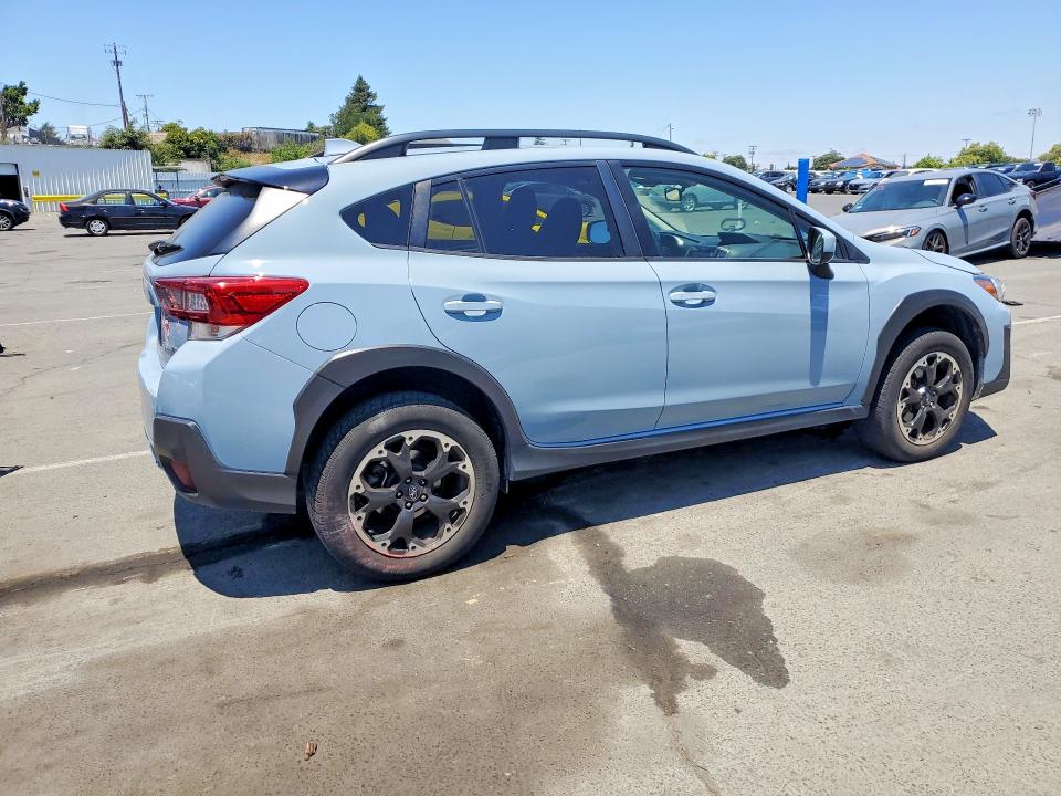 2021 Subaru Crosstrek VIN JF2GTAEC4MH351260 COPART salvage auction — SIDE, CA - SALVAGE CERTIFICATE, sold $20 on 2026-07-24 (photo 3)