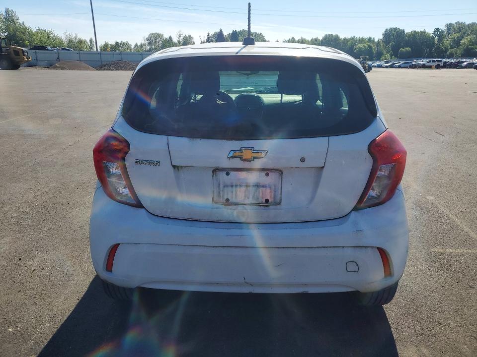 2017 Chevrolet Spark VIN KL8CB6SA0HC758360 COPART salvage auction — FRONT END, Or - Salvage Title Certificate, sold $900 on 2026-07-22 (photo 6)