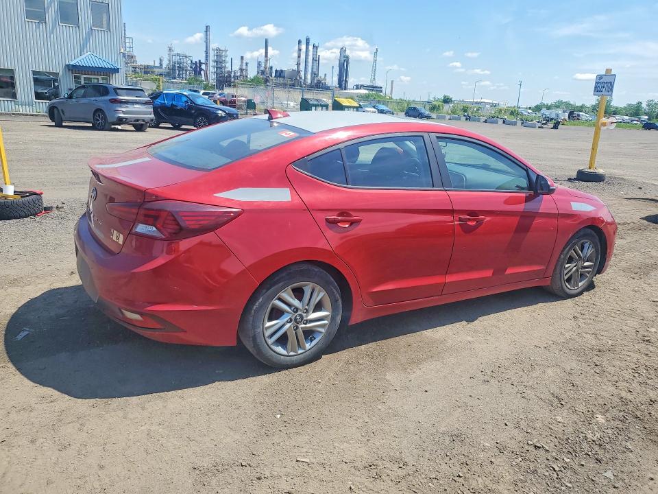 2020 Hyundai Elantra VIN KMHD84LF5LU099795 COPART salvage auction — WATER/FLOOD, QC - IRRECUPERABLE, sold $2,050 on 2026-07-28 (photo 3)