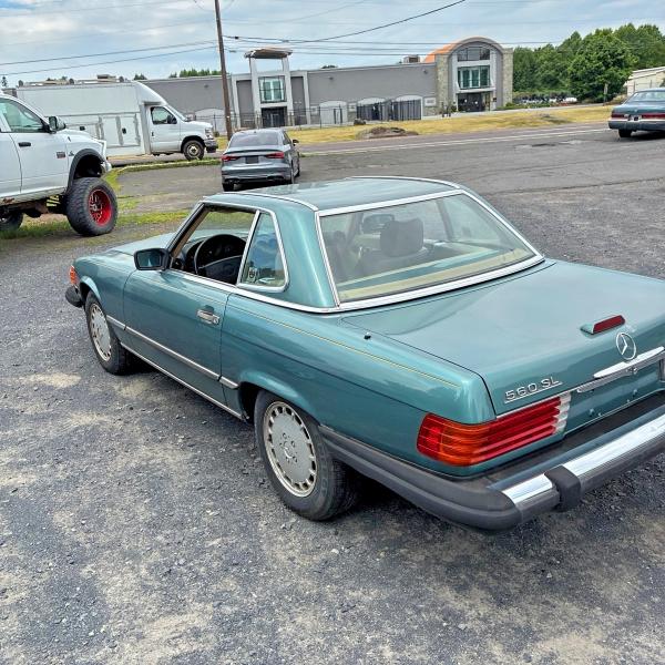 1988 Mercedes-benz 560 VIN WDBBA48D0JA081404 COPART salvage auction — NORMAL WEAR, Pa - Cert Of Title (P), sold $7,800 on 2026-07-02 (photo 3)