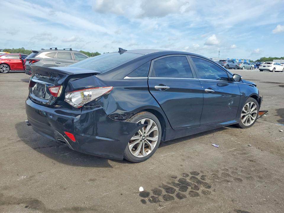 2014 Hyundai Sonata VIN 5NPEC4AB7EH879687 COPART salvage auction — FRONT END, Fl - Cert Of Title Slvg Rebuildable, sold $875 on 2026-07-06 (photo 3)