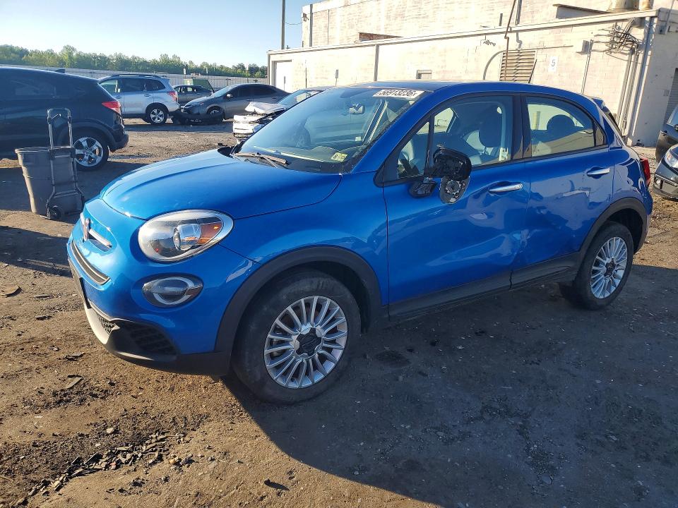 2022 Fiat 500 VIN ZFBNF3A12NP958099 COPART salvage auction — FRONT END, Va - Cert Of Title - Salvage, sold $2,850 on 2026-07-29 (photo 1)