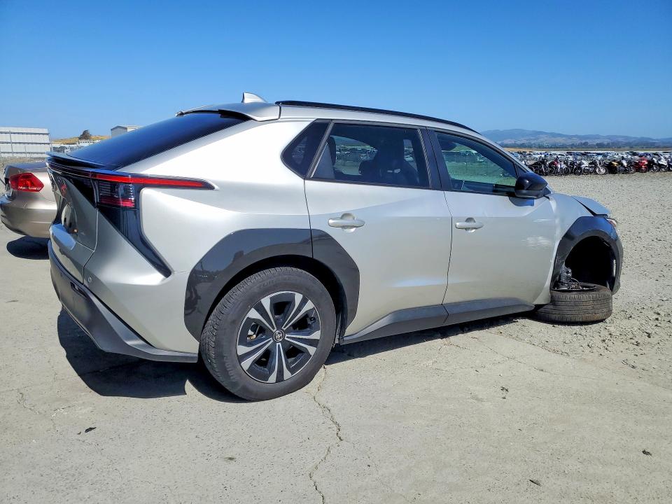 2025 Toyota Bz4x VIN JTMAAAAAXSA055616 COPART salvage auction — UNDERCARRIAGE, Ca - Salvage Certificate, sold $12,200 on 2026-07-16 (photo 3)