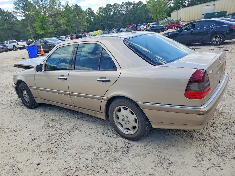 2000 Mercedes-benz C-klasse VIN WDBHA24G1YA849691 COPART salvage auction — FRONT END, Nc - Salvage Certificate Of Title, sold $675 on 2026-07-10 (photo 2)