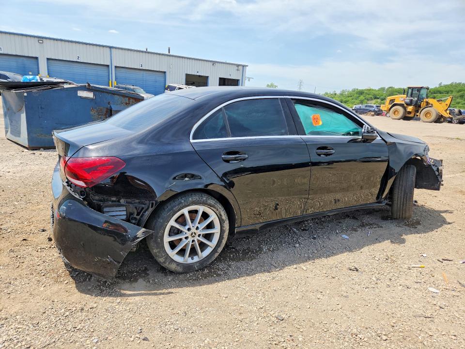 2020 Mercedes-benz A-klasse VIN WDD3G4EB4LW036484 COPART salvage auction — FRONT END, Il - Salvage Certificate, sold $275 on 2026-07-29 (photo 3)