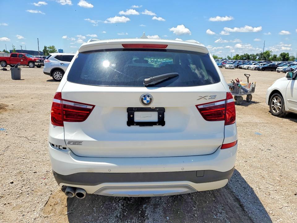 2016 BMW X3 VIN 5UXWX7C56G0K36666 COPART salvage auction — FRONT END, Ia -, sold $725 on 2026-07-22 (photo 6)