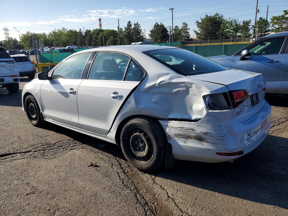2017 Volkswagen Jetta VIN 3VW2B7AJ5HM293421 COPART salvage auction — REAR END, Co - Public - Salvage Title, sold $1,800 on 2026-07-09 (photo 2)