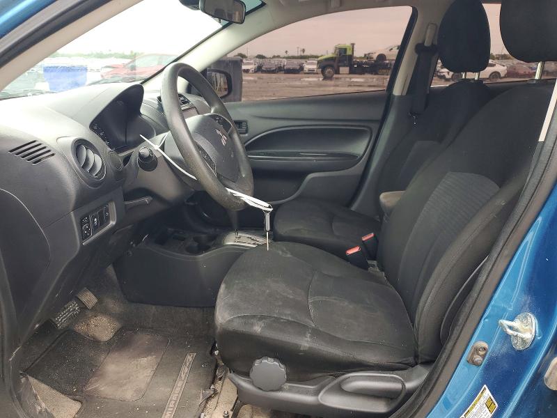 2022 Mitsubishi Mirage VIN ML32FUFJ4NHF07223 COPART salvage auction — REAR END, Tx - Salvage Vehicle Title, sold $2,100 on 2026-07-28 (photo 7)