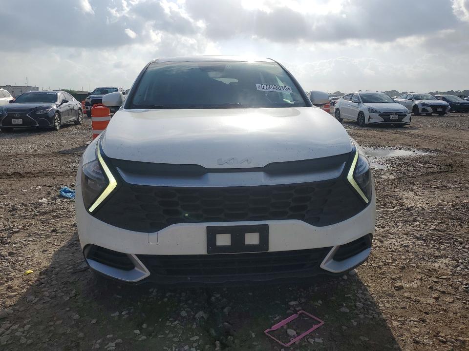 2023 Kia Sportage VIN KNDPU3AF6P7117736 COPART salvage auction — REAR END, TX - SALVAGE VEHICLE TITLE (P), sold $7,600 on 2026-08-20 (photo 5)