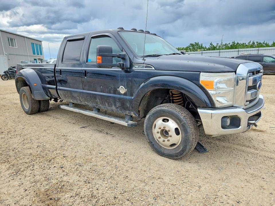 2011 Ford F-350 super duty VIN 1FT8W3DT1BEB63950 COPART salvage auction — SIDE, Ab - Bos - Salvage, sold $7,100 on 2026-07-09 (photo 4)
