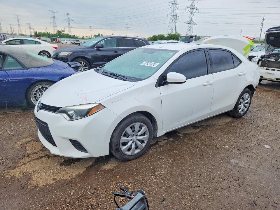 2014 Toyota VIN 5YFBURHE6EP170250 COPART salvage auction — REAR END, Il - Salvage Certificate, sold $1,500 on 2026-07-30 (photo 1)