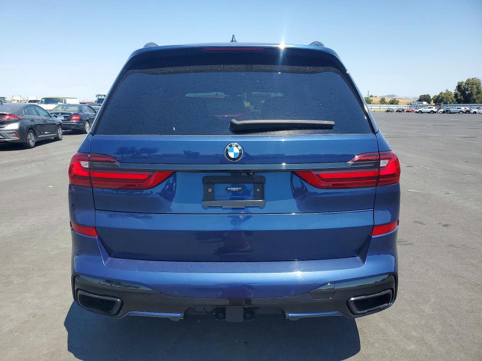 2019 BMW X7 VIN 5UXCX4C56KLS37731 COPART salvage auction — FRONT END, Ca - Salvage Certificate, sold $60 on 2026-07-29 (photo 6)