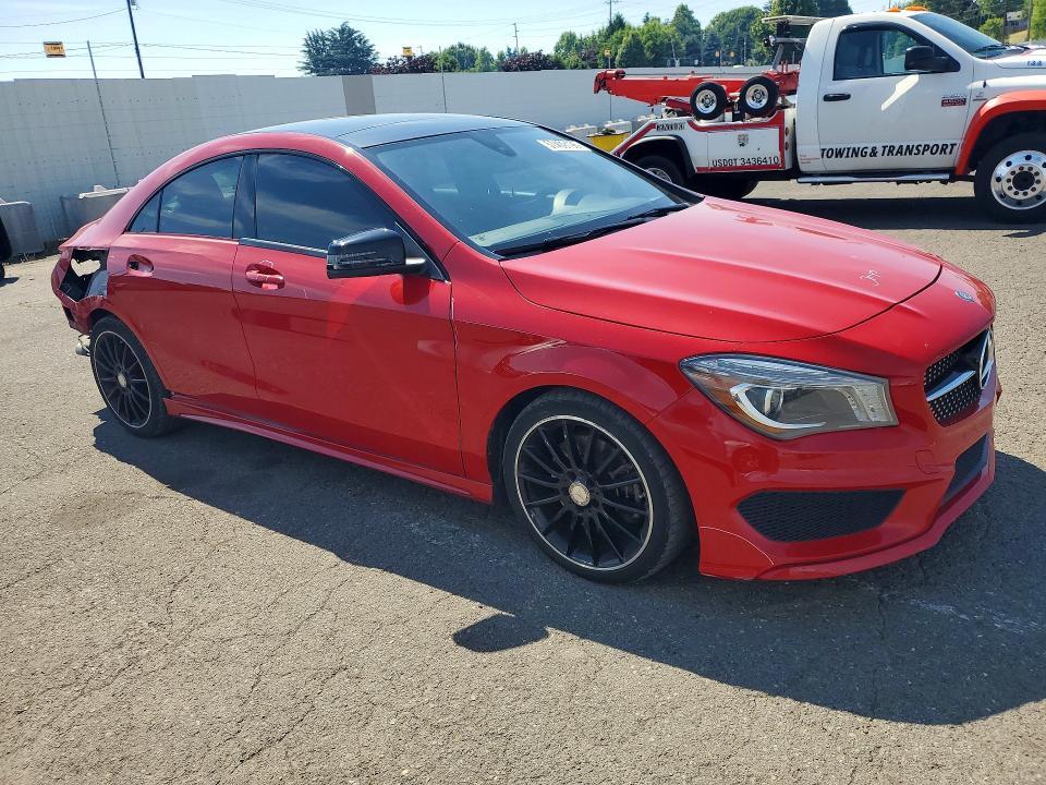 2016 Mercedes-benz Cla-klasse VIN WDDSJ4EB1GN379519 COPART salvage auction — REAR END, Or - Salvage Title Certificate, sold $3,850 on 2026-08-19 (photo 4)