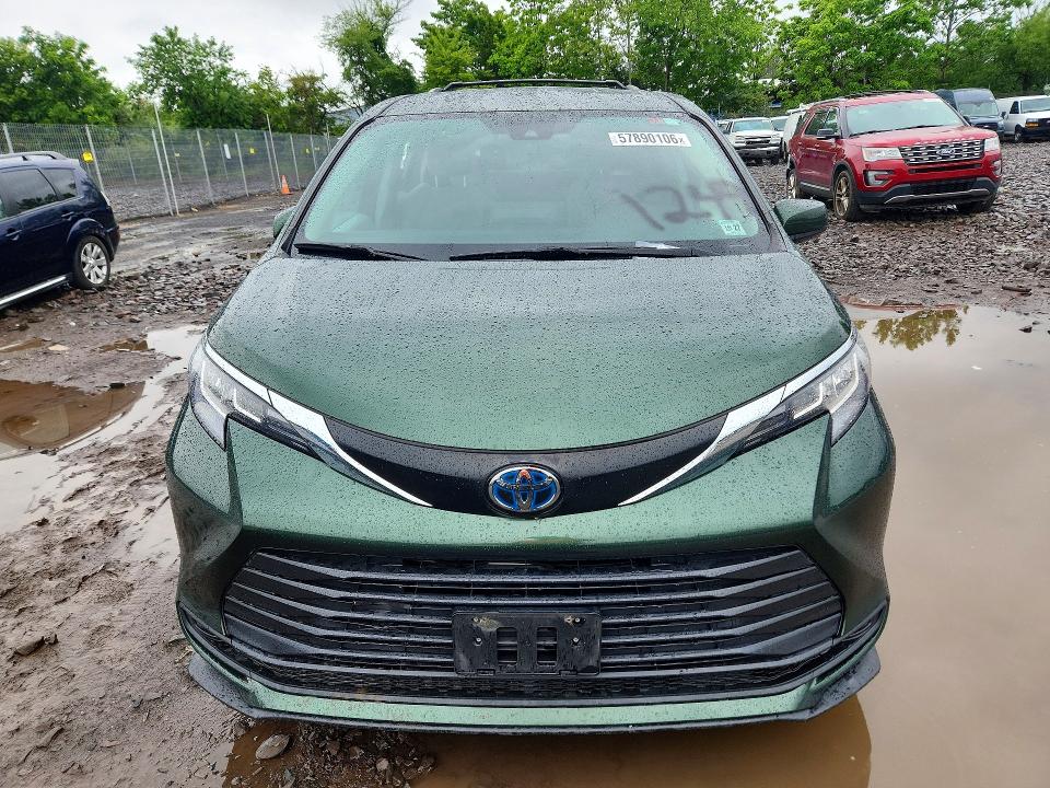 2022 Toyota VIN 5TDKSKFC9NS067362 COPART salvage auction — SIDE, Pa - Certificate Of Salvage, sold $9,900 on 2026-07-15 (photo 5)