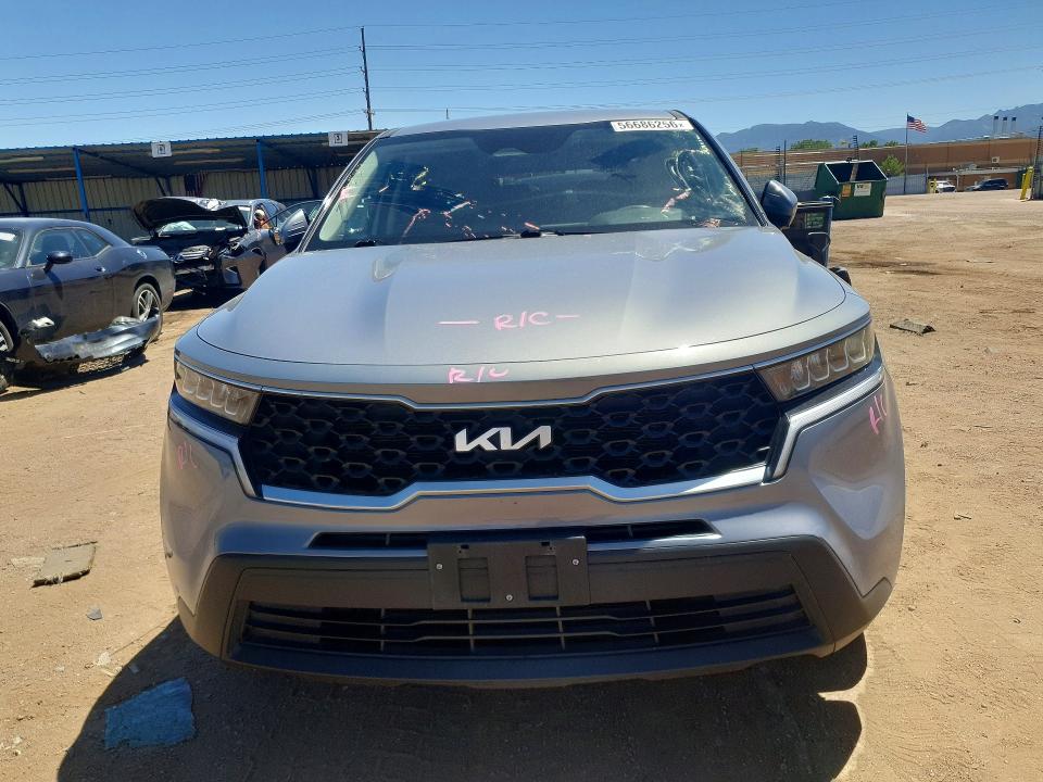 2023 Kia Sorento VIN 5XYRGDLCXPG208715 COPART salvage auction — REAR END, Co - Salvage Title, sold $5,700 on 2026-07-29 (photo 5)