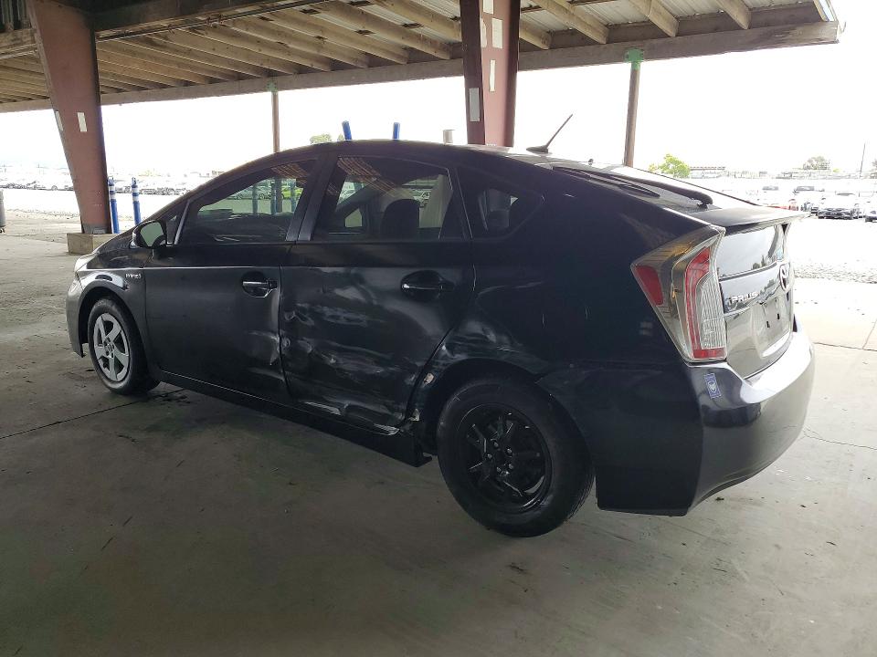 2012 Toyota Prius VIN JTDKN3DU7C1541022 COPART salvage auction — SIDE, CA - SALVAGE CERTIFICATE, sold $925 on 2026-07-16 (photo 2)
