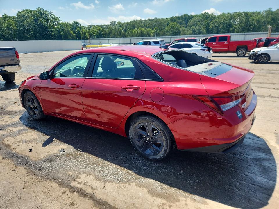 2023 Hyundai Elantra VIN KMHLM4AG9PU410198 COPART salvage auction — HAIL, Mo - Salvage Certificate Of Title, sold $4,750 on 2026-07-09 (photo 2)