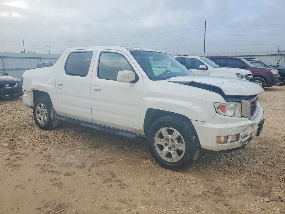 2012 Honda Ridgeline VIN 5FPYK1F50CB452792 COPART salvage auction — FRONT END, Tx - Certificate Of Title, sold $450 on 2026-07-09 (photo 4)