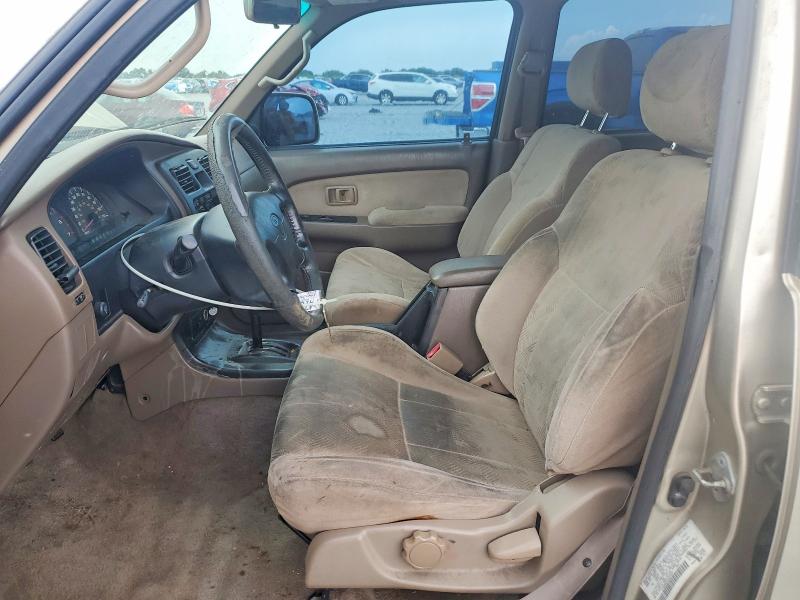2002 Toyota 4runner VIN JT3GN86R220224947 COPART salvage auction — FRONT END, Fl - Cert Of Title Slvg Rebuildable, sold $750 on 2026-07-10 (photo 7)