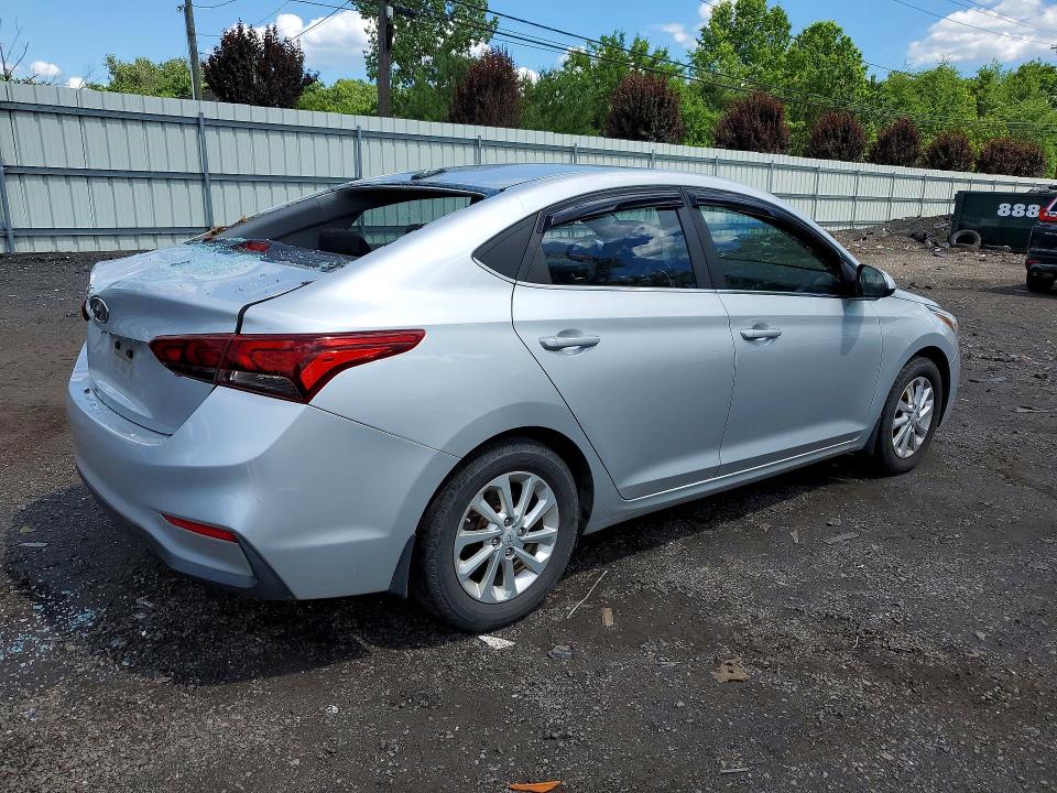 2019 Hyundai Accent VIN 3KPC24A36KE073553 COPART salvage auction — ROOF, Ct - Cert Of Title-Salvage, sold $2,200 on 2026-07-10 (photo 3)
