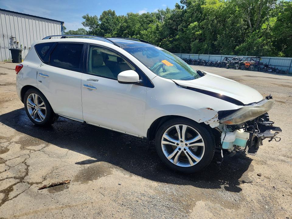 2014 Nissan Murano VIN JN8AZ1MU0EW400260 COPART salvage auction — FRONT END, La - Cert Of Title-Salvage, sold $150 on 2026-07-23 (photo 4)