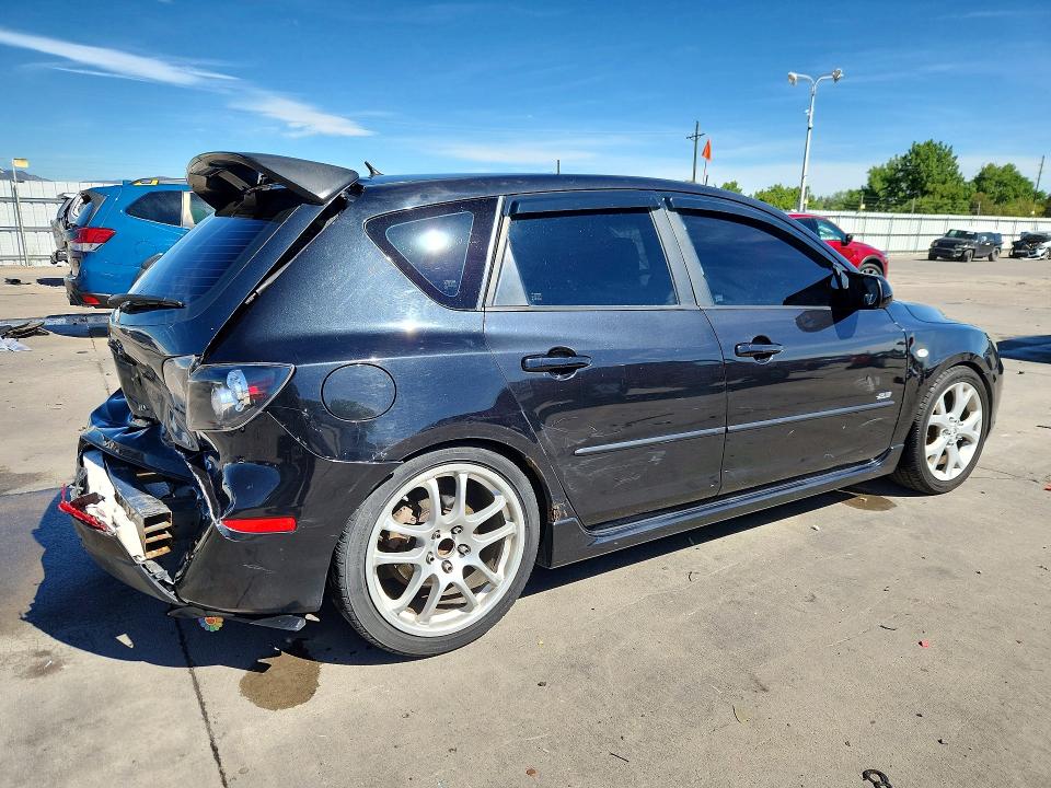 2007 Mazda 3 VIN JM1BK343471635980 COPART salvage auction — REAR END, Co - Public - Salvage Title, sold $325 on 2026-07-27 (photo 3)