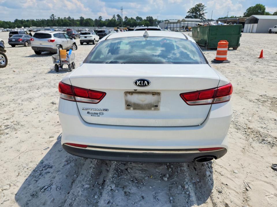2016 Kia VIN KNAGT4L33G5085073 COPART salvage auction — FRONT END, Ga - Cert Of Title-Salvage, sold $750 on 2026-07-08 (photo 6)