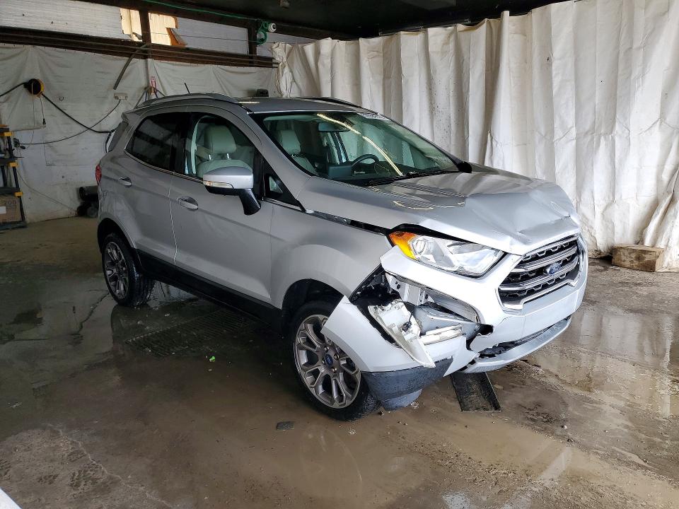 2019 Ford Ecosport VIN MAJ6S3KL9KC260711 COPART salvage auction — FRONT END, Pa - Certificate Of Salvage, sold $175 on 2026-07-23 (photo 4)
