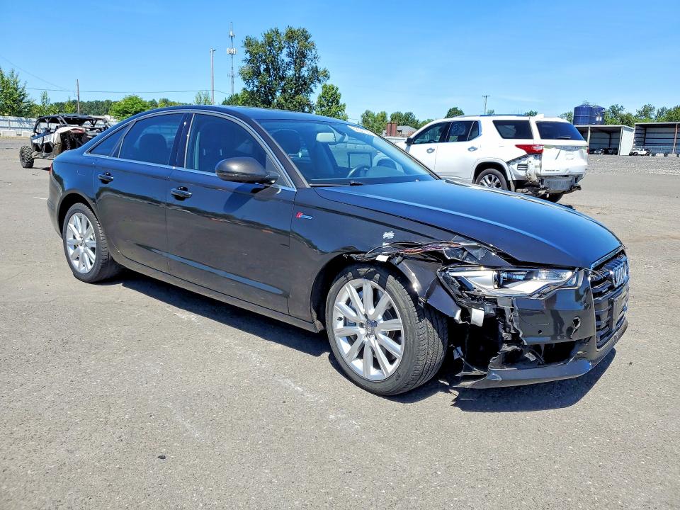 2014 Audi VIN WAUFGAFC6EN093787 COPART salvage auction — FRONT END, Or - Salvage Title Certificate, sold $5,600 on 2026-07-15 (photo 4)