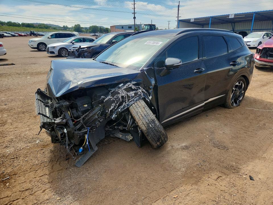 2024 Kia Sportage VIN 5XYK53DF1RG163371 COPART salvage auction — FRONT END, FL - CERT OF TITLE SLVG REBUILDABLE, sold $275 on 2026-07-22 (photo 1)
