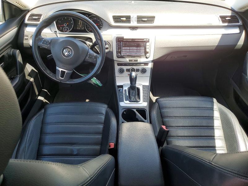 2013 Volkswagen Cc VIN WVWBP7AN0DE523566 COPART salvage auction — FRONT END, CA - SALVAGE CERTIFICATE, sold $675 on 2026-07-22 (photo 8)