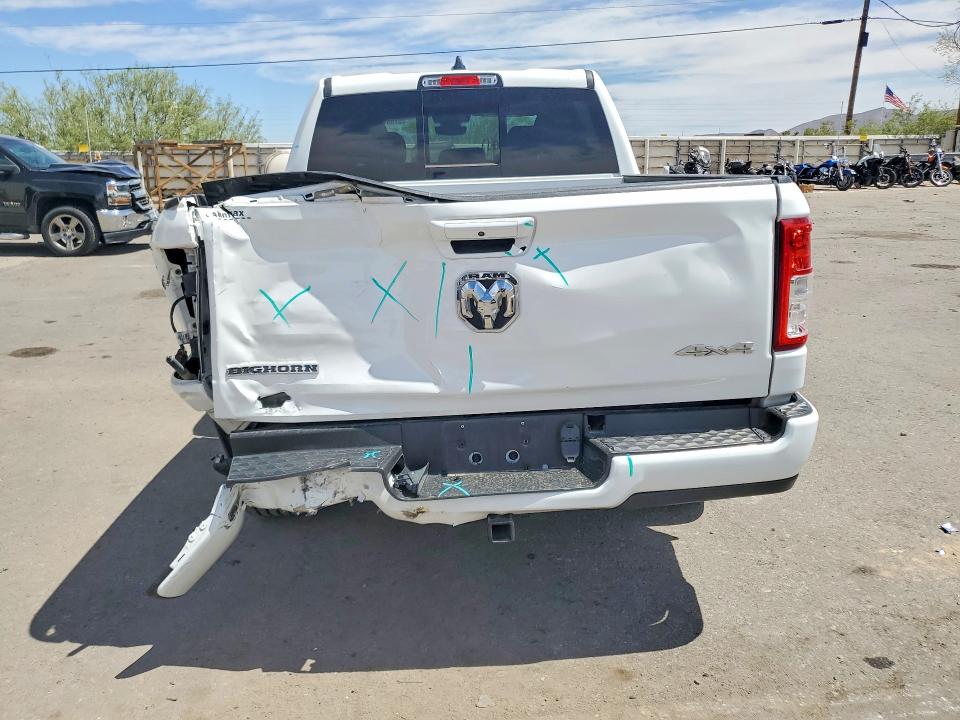 2022 Ram 1500 VIN 1C6RRFFG1NN343244 COPART salvage auction — REAR END, Nm - Cert Of Title-Salvage, sold $11,700 on 2026-08-14 (photo 6)