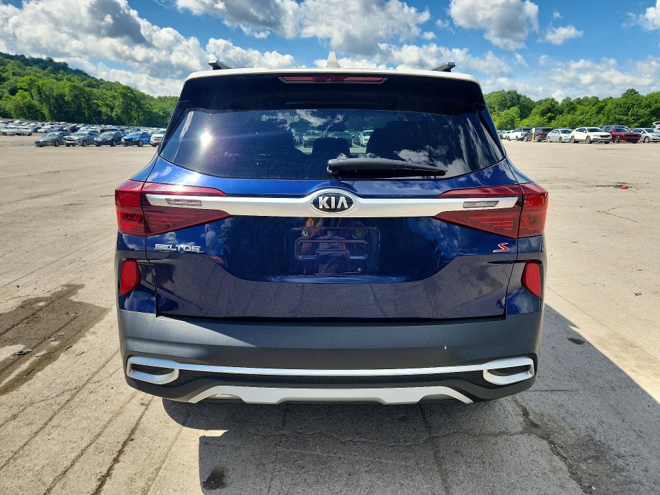 2021 Kia Seltos VIN KNDEUCAA2M7224497 COPART salvage auction — FRONT END, Pa - Certificate Of Salvage, sold $3,000 on 2026-07-23 (photo 6)