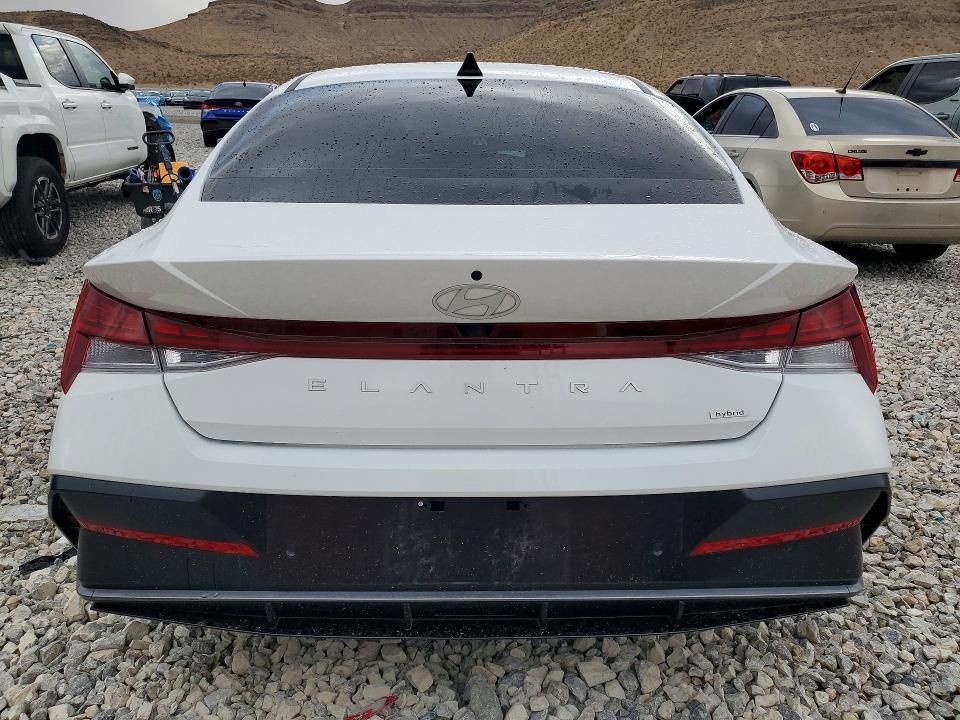 2024 Hyundai Elantra VIN KMHLN4DJ6RU104261 COPART salvage auction — FRONT END, Nv - Salvage Title, sold $6,400 on 2026-07-06 (photo 6)