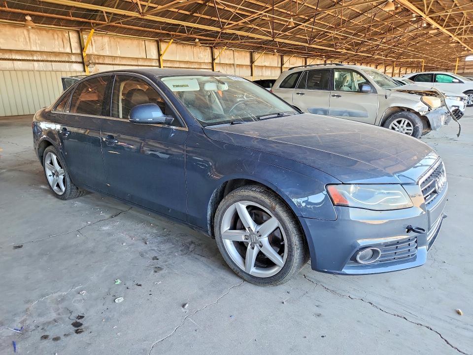 2009 Audi A4 VIN WAUMF78K49N037113 COPART salvage auction — MECHANICAL, AZ - CERT OF TITLE - SALVAGE, sold $250 on 2026-07-13 (photo 4)