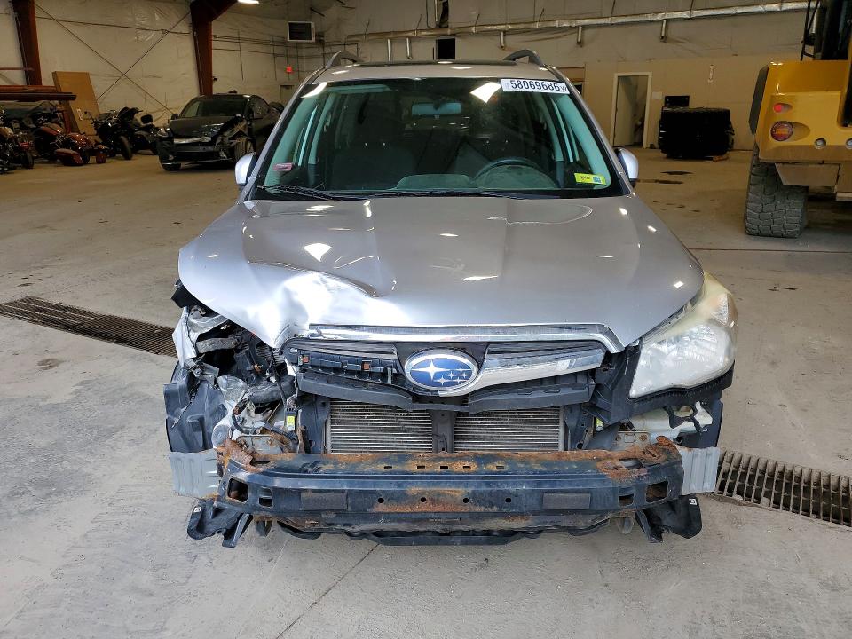 2015 Subaru Forester VIN JF2SJADC3FG530240 COPART salvage auction — FRONT END, Vt - Certificate Of Title, sold $425 on 2026-07-27 (photo 5)