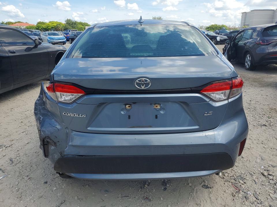 2020 Toyota Corolla VIN 5YFEPRAE0LP038659 COPART salvage auction — REAR END, FL - CERT OF TITLE SLVG REBUILDABLE, sold $5,100 on 2026-07-14 (photo 6)