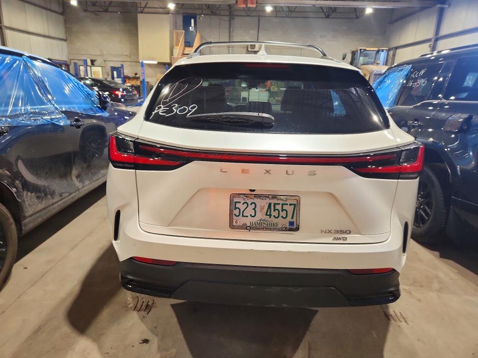 2024 Lexus Nx VIN JTJGGCEZ6R2011148 COPART salvage auction — VANDALISM, Nh - Cert Of Title-Salvage, sold $23,300 on 2026-07-27 (photo 6)