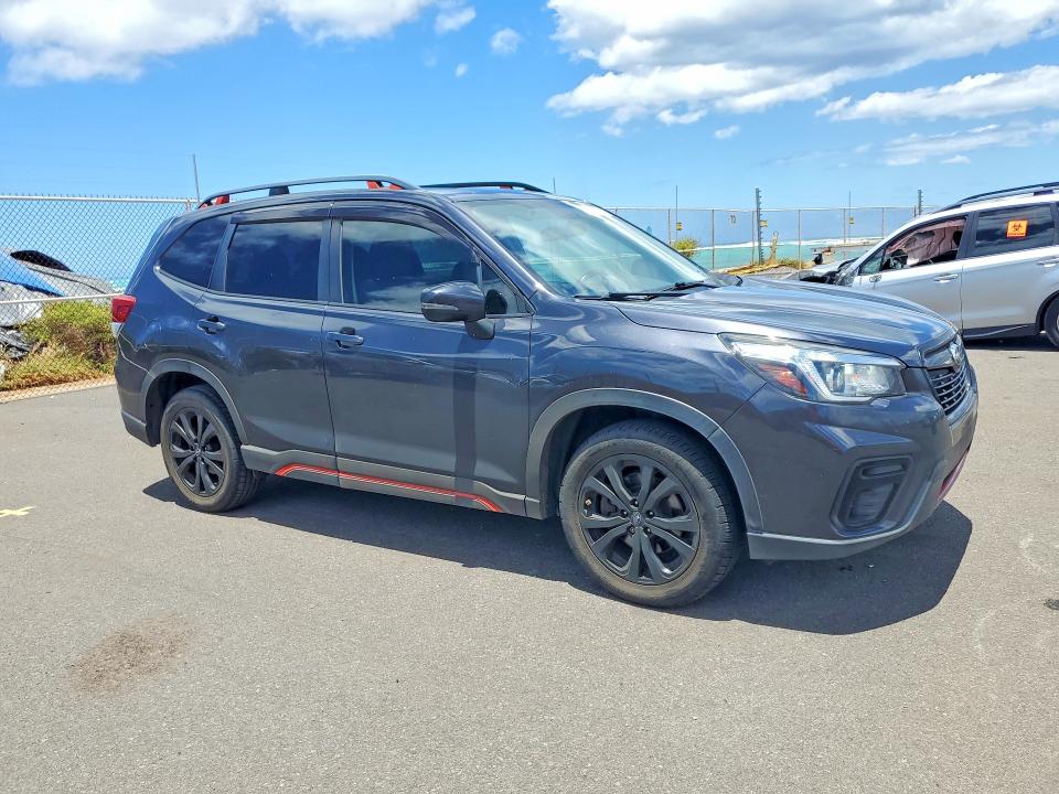 2019 Subaru Forester VIN JF2SKAKC8KH507878 COPART salvage auction — REAR END, HI - BILL OF SALE - PARTS ONLY, sold $3,050 on 2026-07-27 (photo 4)