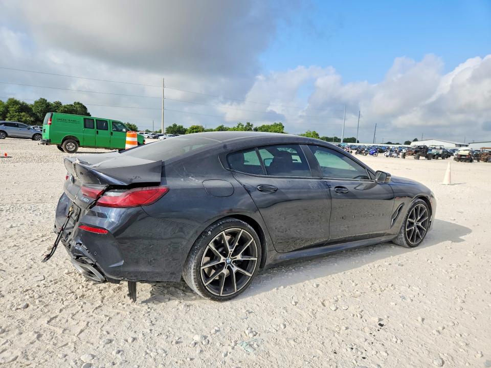 2022 BMW 8er VIN WBAGV2C05NCG90468 COPART salvage auction — REAR END, Tx - Salvage Vehicle Title, sold $34,000 on 2026-07-16 (photo 3)