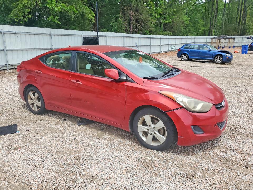 2013 Hyundai Elantra VIN KMHDH4AE8DU776544 COPART salvage auction — FRONT END, Nc - Dealer Only Clean Title, sold $250 on 2026-07-06 (photo 4)