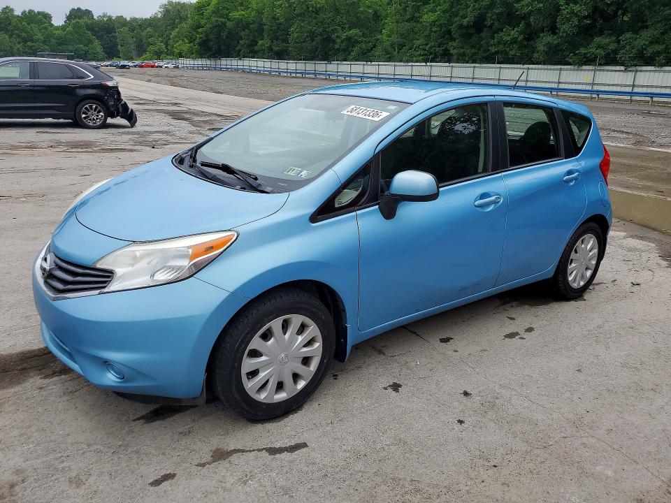 2014 Nissan VIN 3N1CE2CP8EL436109 COPART salvage auction — HAIL, Pa - Certificate Of Salvage, sold $2,700 on 2026-07-02 (photo 1)